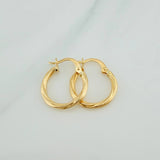 Candongas Lore 1.1gr / 2cm / Oro Amarillo 18K &