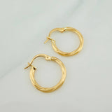 Candongas Lore 1.1gr / 2cm / Oro Amarillo 18K &