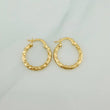 Candongas Iris 1.25gr / 2cm / Oro Amarillo 18K &