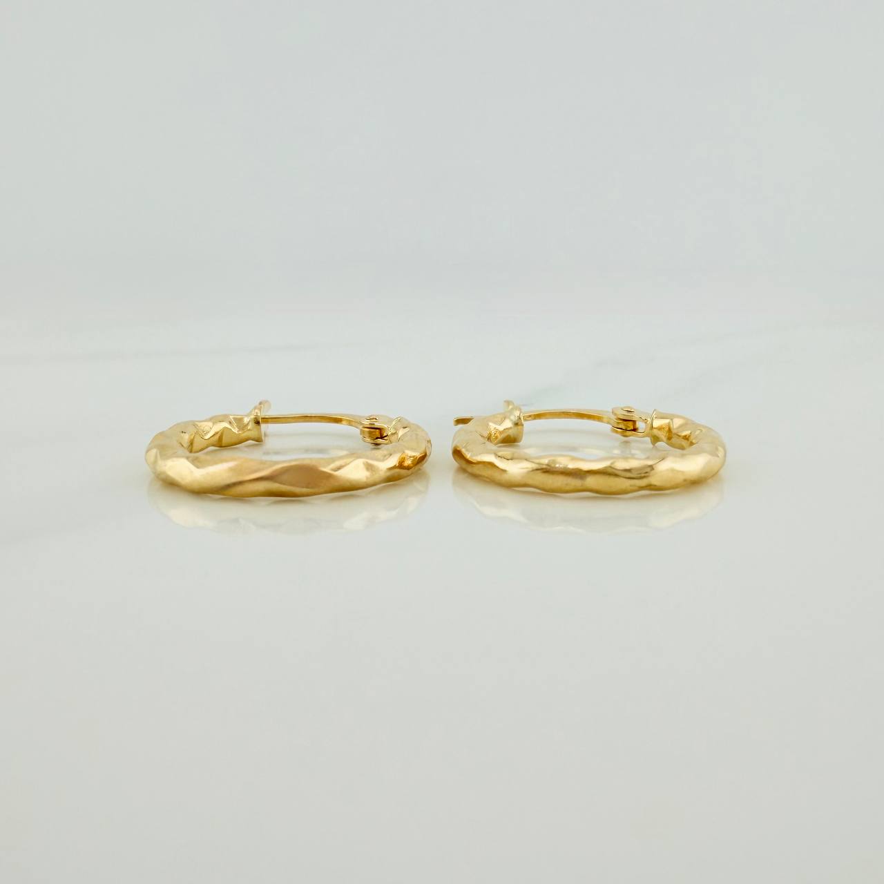 Candongas Iris 1.25gr / 2cm / Oro Amarillo 18K &