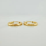 Candongas Iris 1.25gr / 2cm / Oro Amarillo 18K &