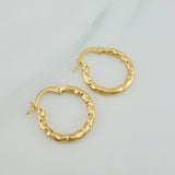 Candongas Iris 1.25gr / 2cm / Oro Amarillo 18K &