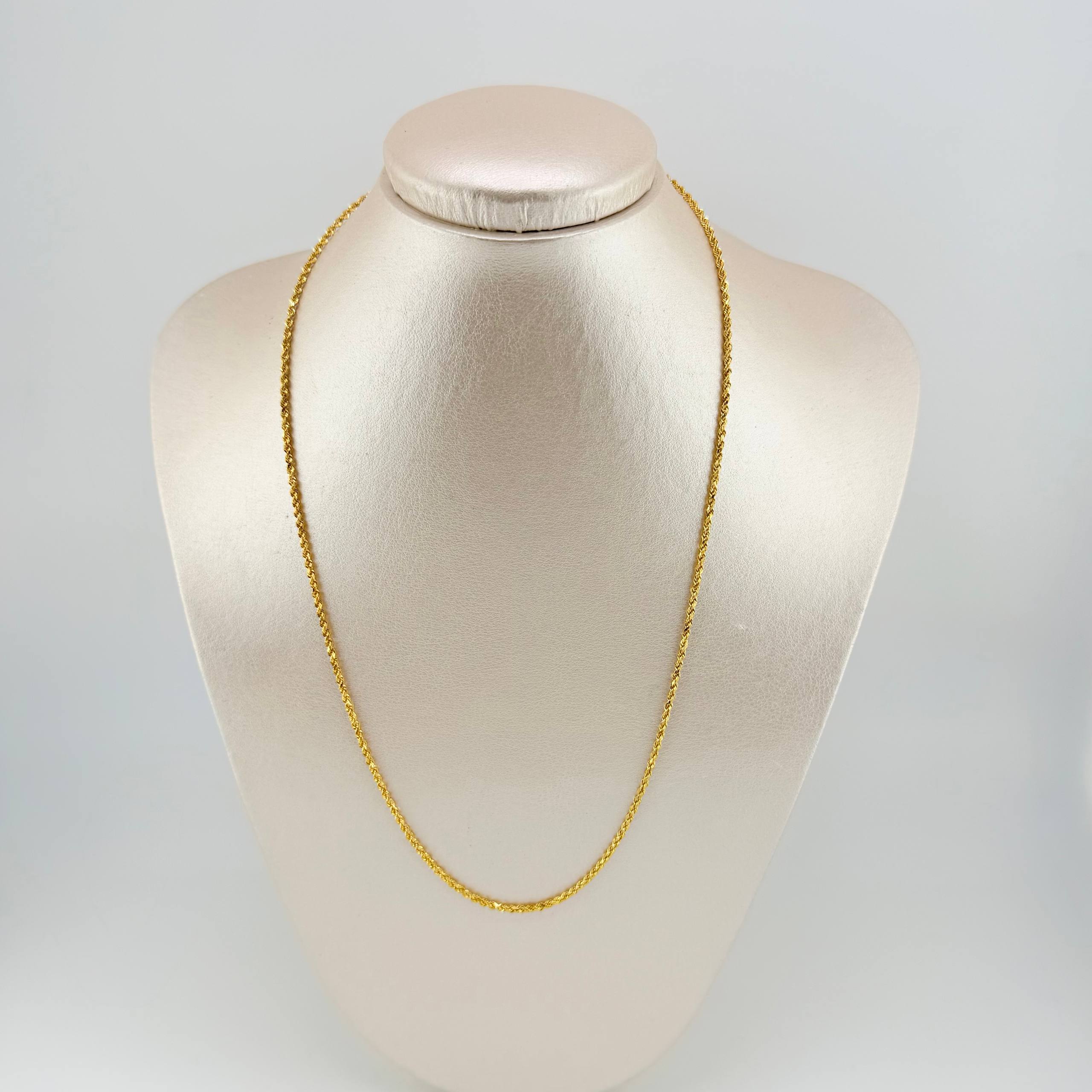 Cadena Lazo 1.95 g / 60 cm / 1.7 mm Oro Amarillo 18K