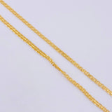 Cadena China 1.8gr / 42.5cm / 1.3mm Oro Amarillo +1 18K (Oferta) *