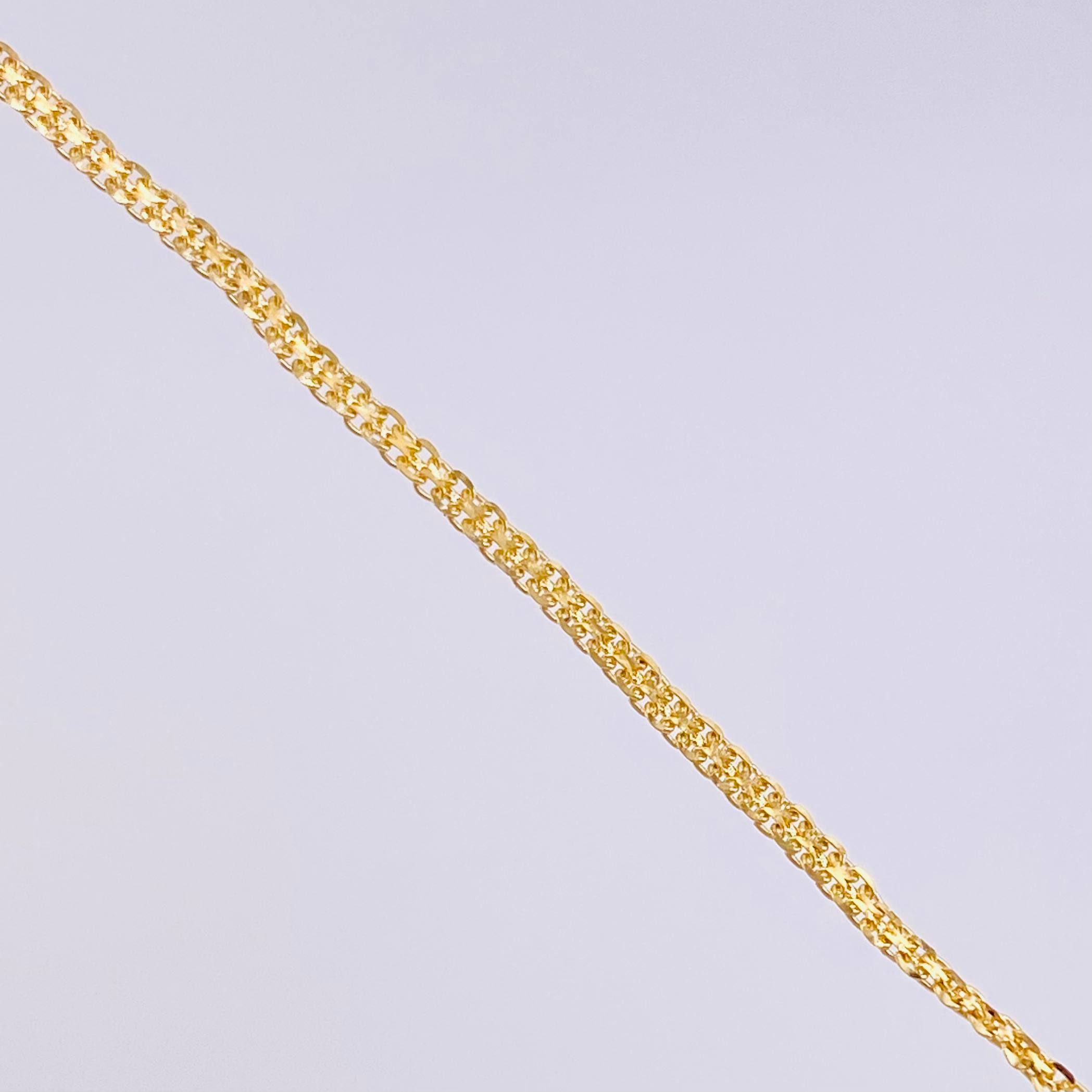 Cadena China 1.8gr / 42.5cm / 1.3mm Oro Amarillo +1 18K (Oferta) *