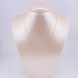 Cadena China 1.8gr / 42.5cm / 1.3mm Oro Amarillo +1 18K (Oferta) *