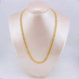Cadena Cubana 8.1gr / 50cm / 5.7mm Oro Amarillo +1 18K
