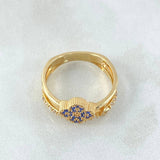 Anillo Trebol Lineal 3.3gr / T6 1/4 / Oro Amarillo 18K ©