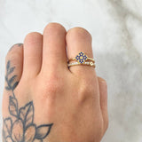 Anillo Trebol Lineal 3.3gr / T6 1/4 / Oro Amarillo 18K ©