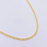 Cadena Lumachina 7.8gr / 60cm / 3mm Oro Amarillo +3 18K