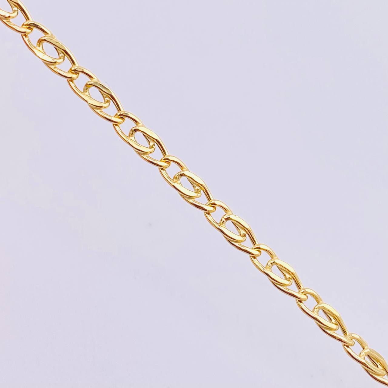 Cadena Lumachina 7.8gr / 60cm / 3mm Oro Amarillo +3 18K