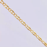 Cadena Lumachina 7.8gr / 60cm / 3mm Oro Amarillo +3 18K