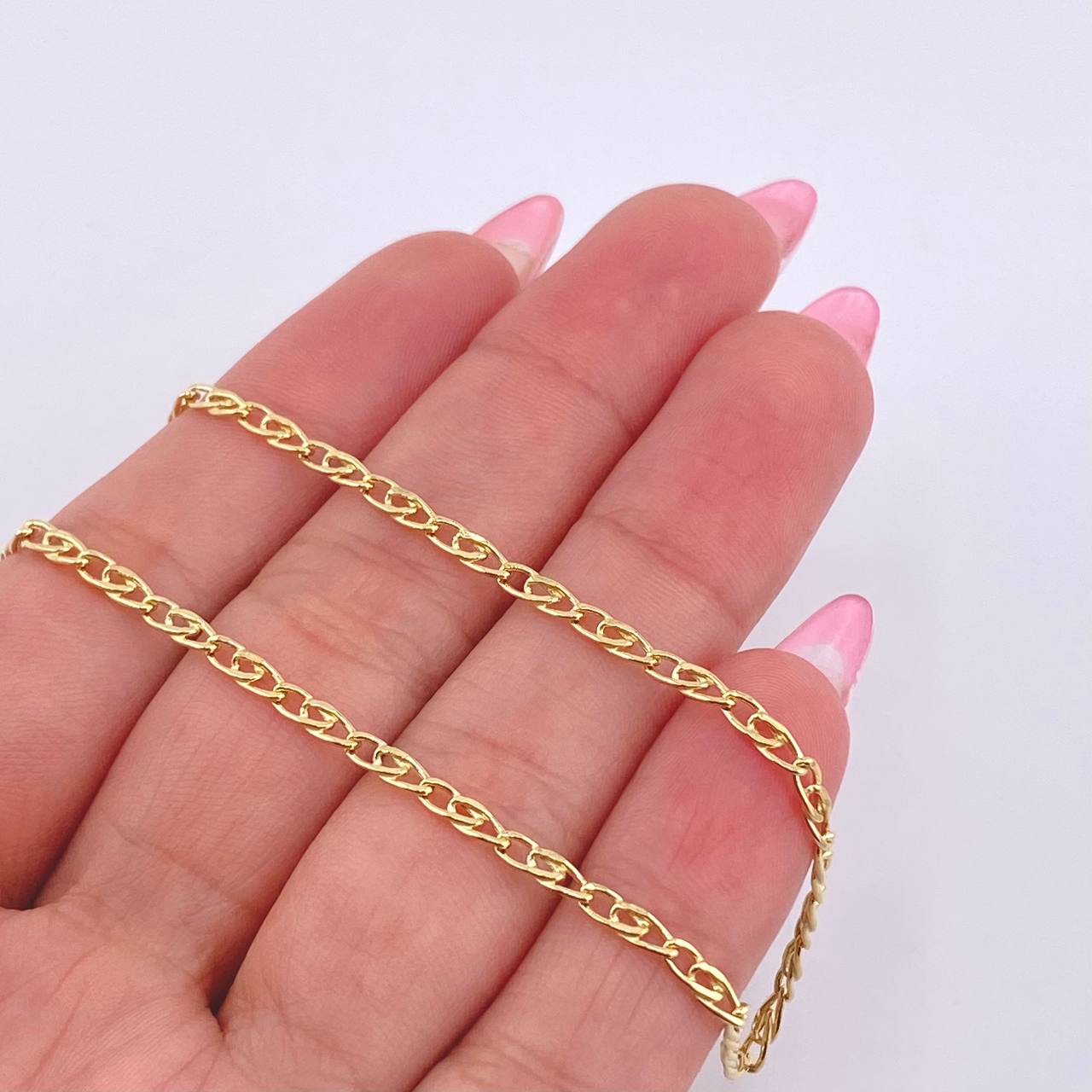 Cadena Lumachina 4.35gr / 60cm / 2mm Oro Amarillo +3 18K