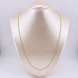 Cadena Lumachina 4.35gr / 60cm / 2mm Oro Amarillo +3 18K