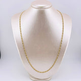 Cadena Lumachina 7.85gr / 60cm / 3mm Oro Amarillo +3 18K