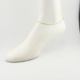 Tobillera Plana 1.45gr / 25cm / 1.8mm Tres Oros +3 18K