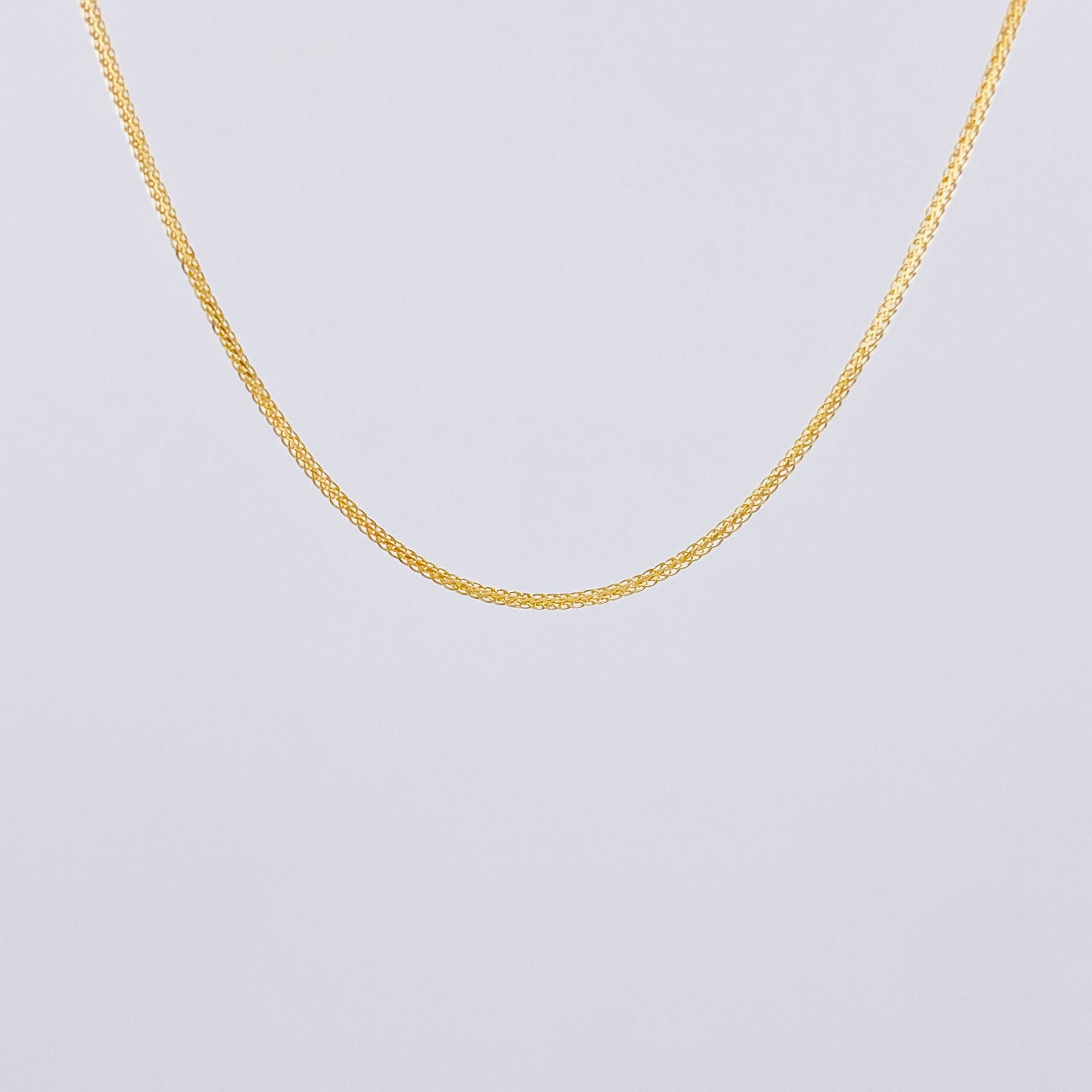 Cadena Franco 1.7gr / 50cm / 1.2mm Oro Amarillo +3 18K ©