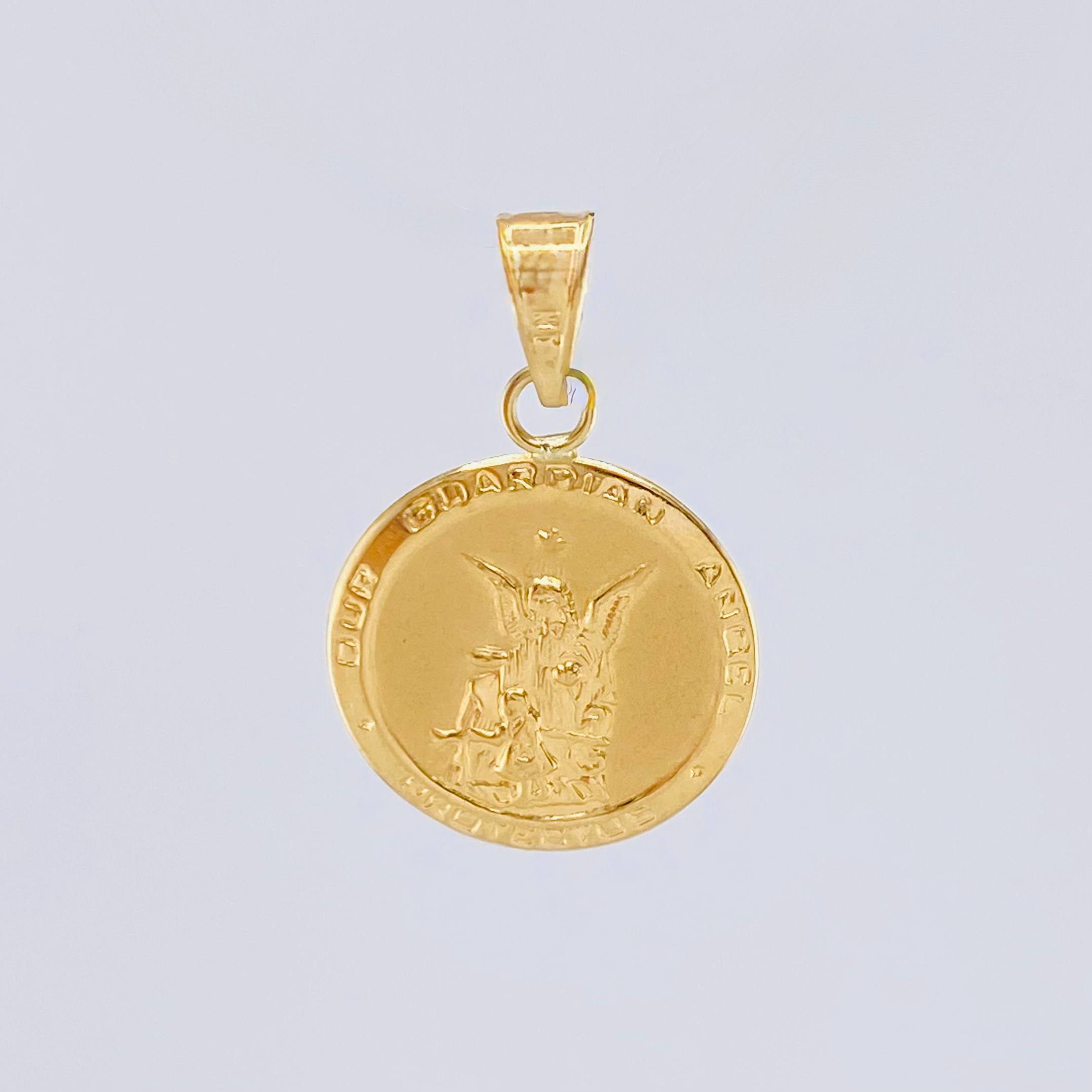 Dije Angel De La Guardia 1.25gr / 2.3cm / Oro Amarillo 18K ©