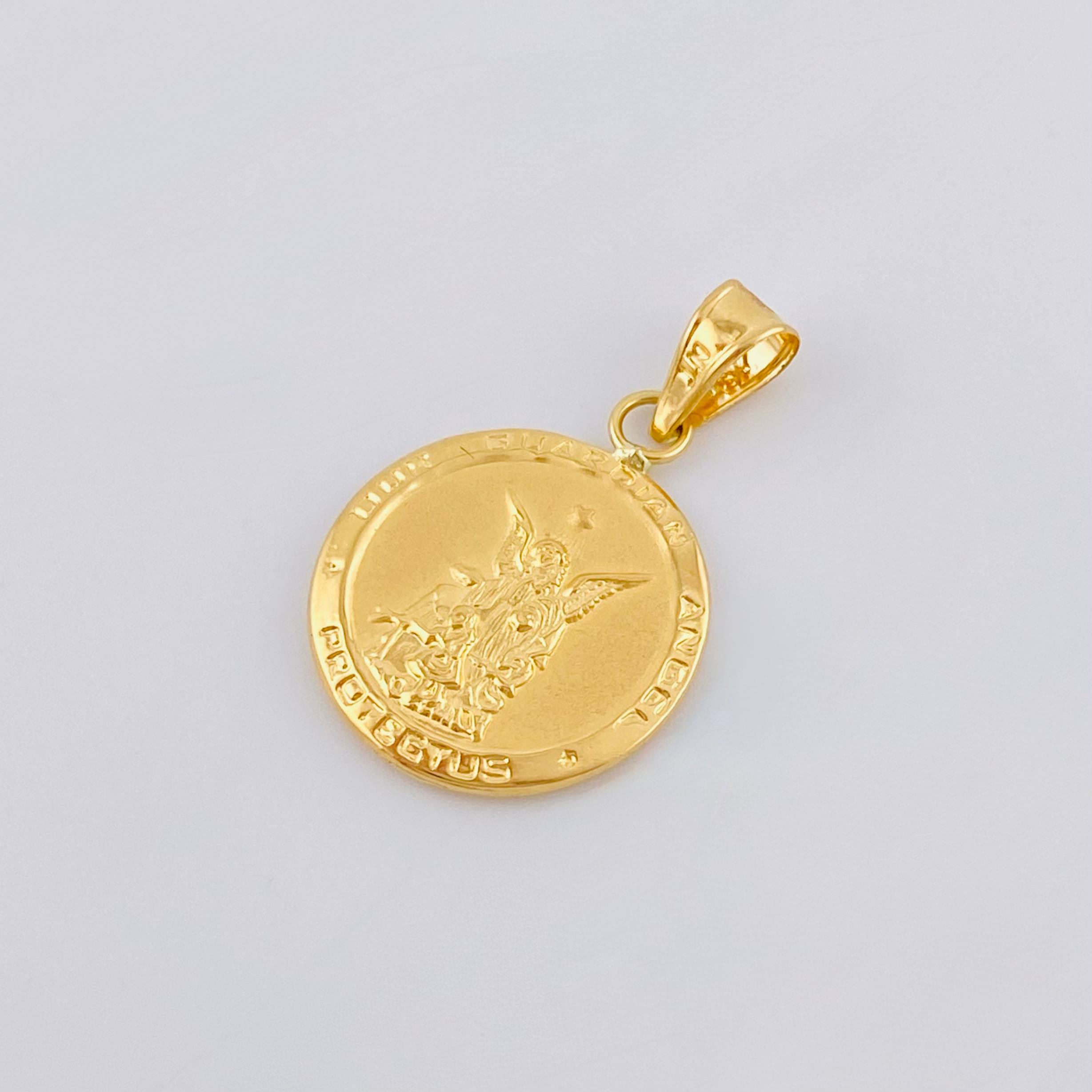 Dije Angel De La Guardia 1.25gr / 2.3cm / Oro Amarillo 18K ©
