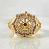 Anillo Timon Movil 9.25gr / T10 1/2 / Oro Amarillo 18K ©