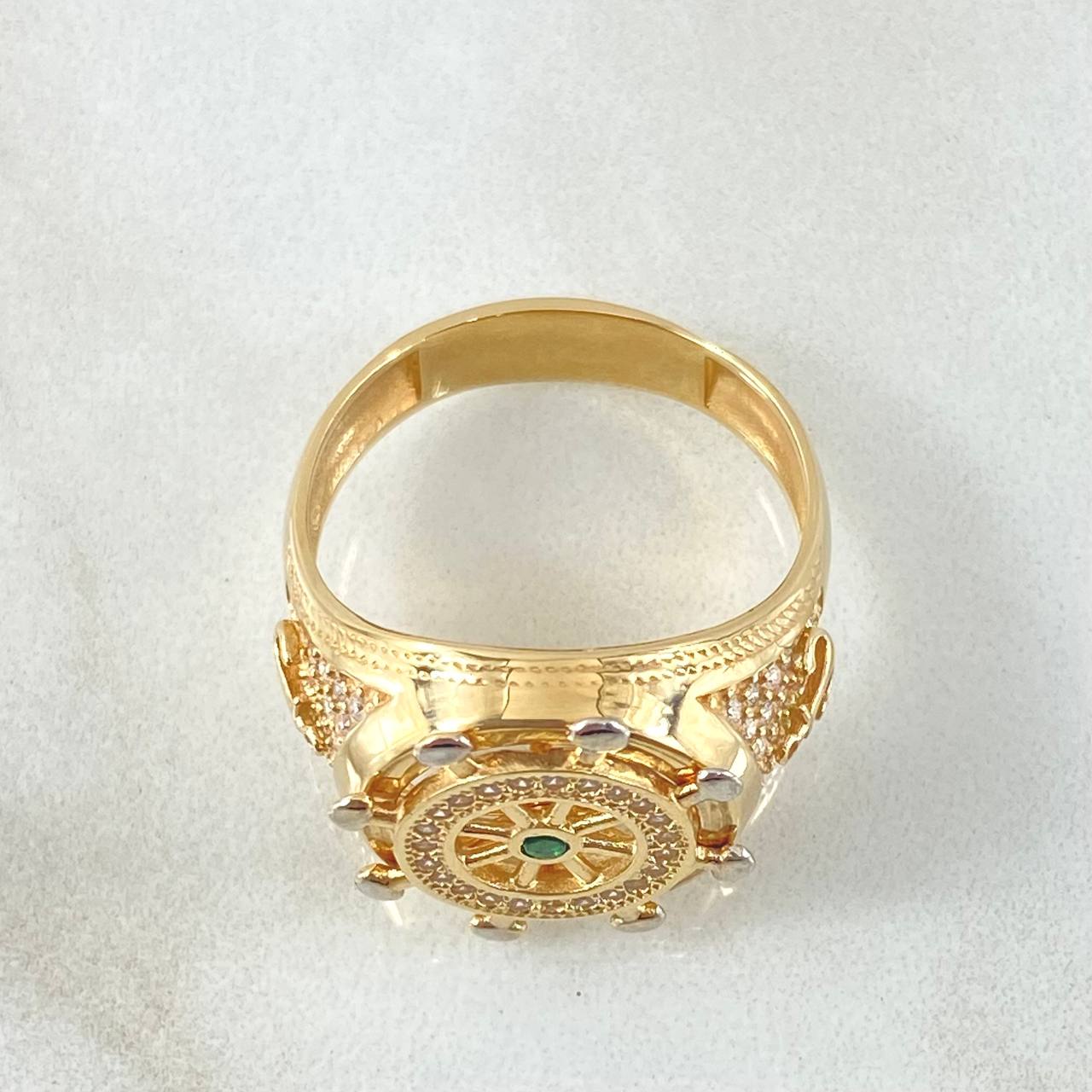 Anillo Timon Movil 9.45gr / T9 3/4 / Oro Amarillo 18K