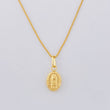 Set Cadena Veneciana + Dije Guadalupe / 1.45g / 45cm Oro Amarillo 18K