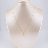 Set Cadena Veneciana + Dije Corazon / 1.45g / 50cm Oro Amarillo 18K