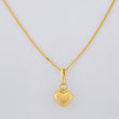 Set Cadena Veneciana + Dije Corazon / 1.45g / 50cm Oro Amarillo 18K