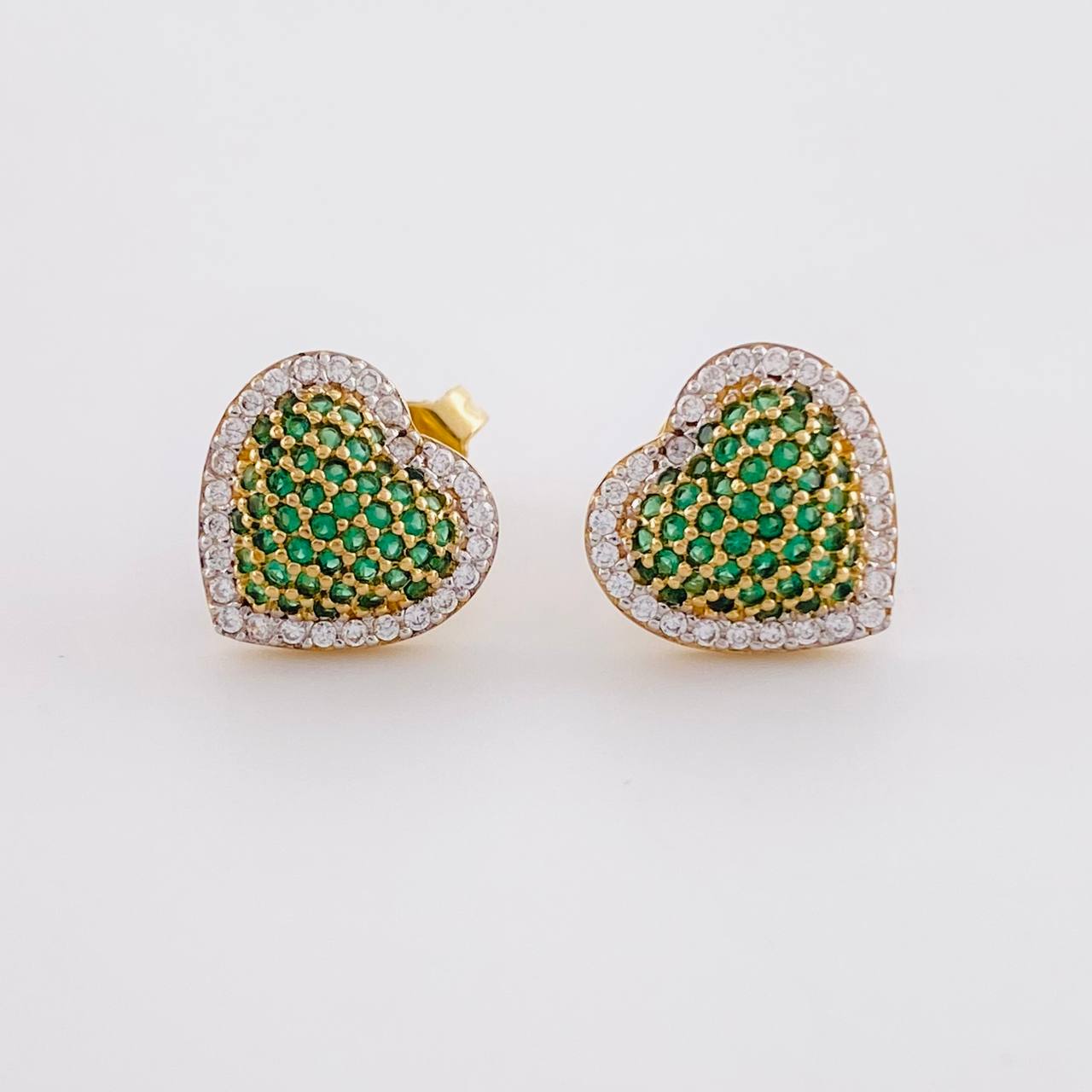 Topos Corazón Tupido 3.25g / 11.2mm Oro Amarillo 18K