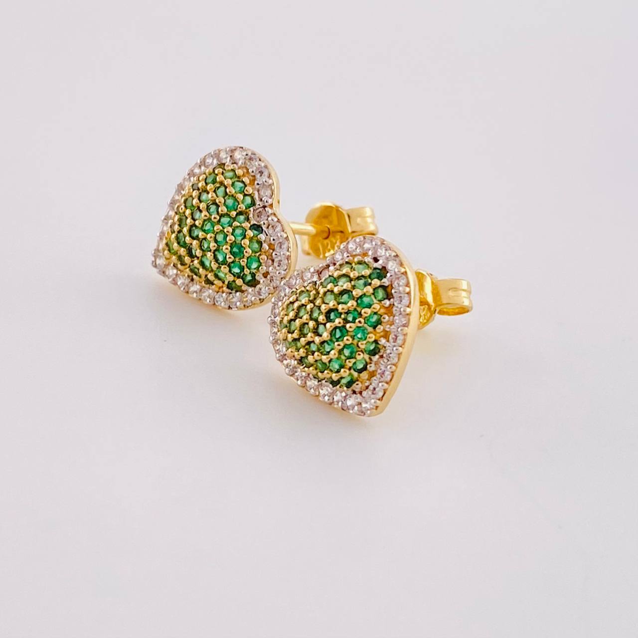 Topos Corazón Tupido 3.25g / 11.2mm Oro Amarillo 18K