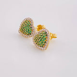 Topos Corazón Tupido 3.25g / 11.2mm Oro Amarillo 18K