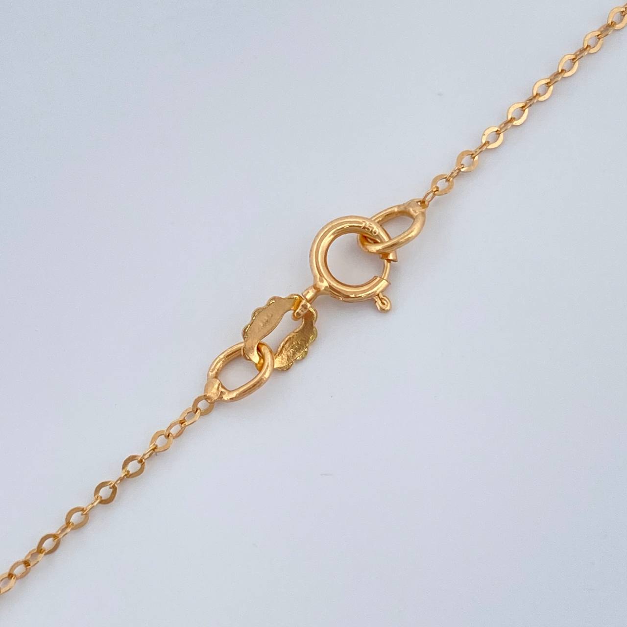 Cadena Aro Seguido 0.8gr / 45cm / Oro Rosa +3 18K $