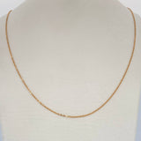 Cadena Aro Seguido 0.8gr / 45cm / Oro Rosa +3 18K $