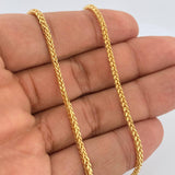 Cadena Franco 4.3gr / 45cm / Oro Amarillo +3 18K $
