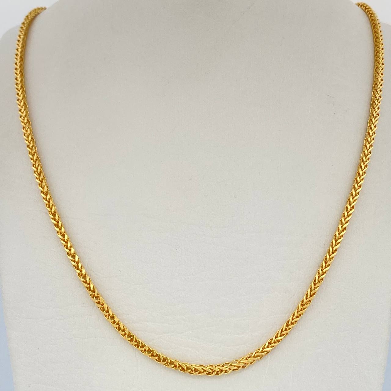 Cadena Franco 4.3gr / 45cm / Oro Amarillo +3 18K $