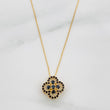 Set Cadena Veneciana + Dije Trebol / 2.4 g / 45.5 cm Oro Amarillo 18K
