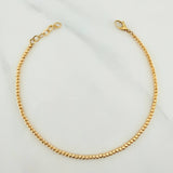 Pulso Modulable Militar 3.8 g / 18 cm - 20 cm / 3 mm Oro Amarillo 18K
