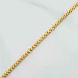 Pulso Franco 3 g / 19 cm / 2.2 mm Oro Amarillo 18K