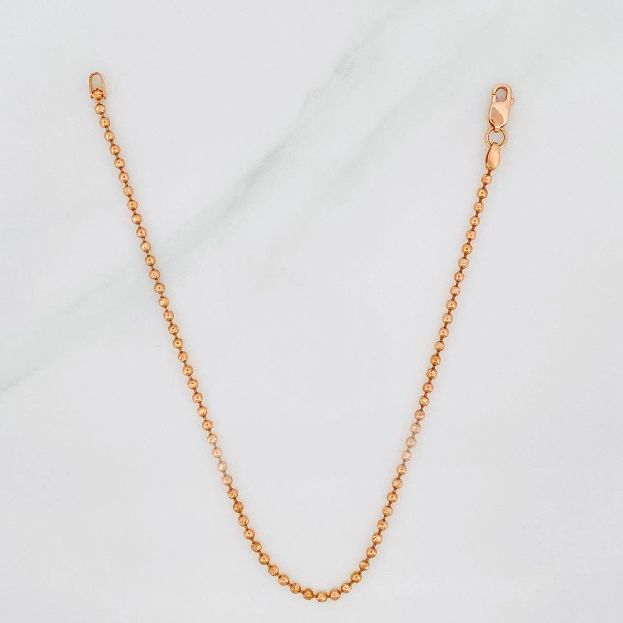 Pulso Militar 2.55 g / 18.5 cm / 1.7 mm Oro Rosa 18K