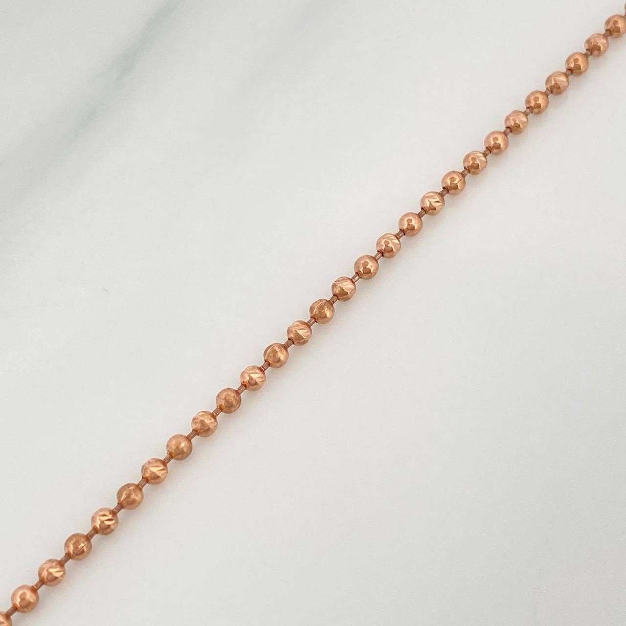 Pulso Militar 2.7 g / 19.8 cm / 1.79 mm Oro Rosa 18K