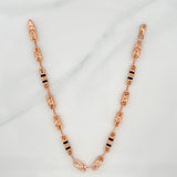 Pulso Rustico Grano 5.1 g / 21.5 cm / 4.7 mm Oro Rosa 18K