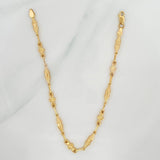 Pulso Rustico Dubai 4 g / 22 cm / 4 mm Oro Amarillo 18K