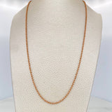 Cadena Militar 6.5 g / 52 cm / 1.78 mm Oro Rosa 18K