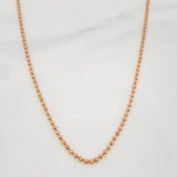 Cadena Militar 6.45 g / 52 cm / 1.7 mm Oro Rosa 18K
