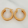 Candongas Bv 6.3 g / 2 cm Oro Amarillo 18K