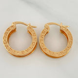 Candongas Bv 6.3 g / 2 cm Oro Amarillo 18K