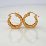 Candongas Bv 6.3 g / 2 cm Oro Amarillo 18K