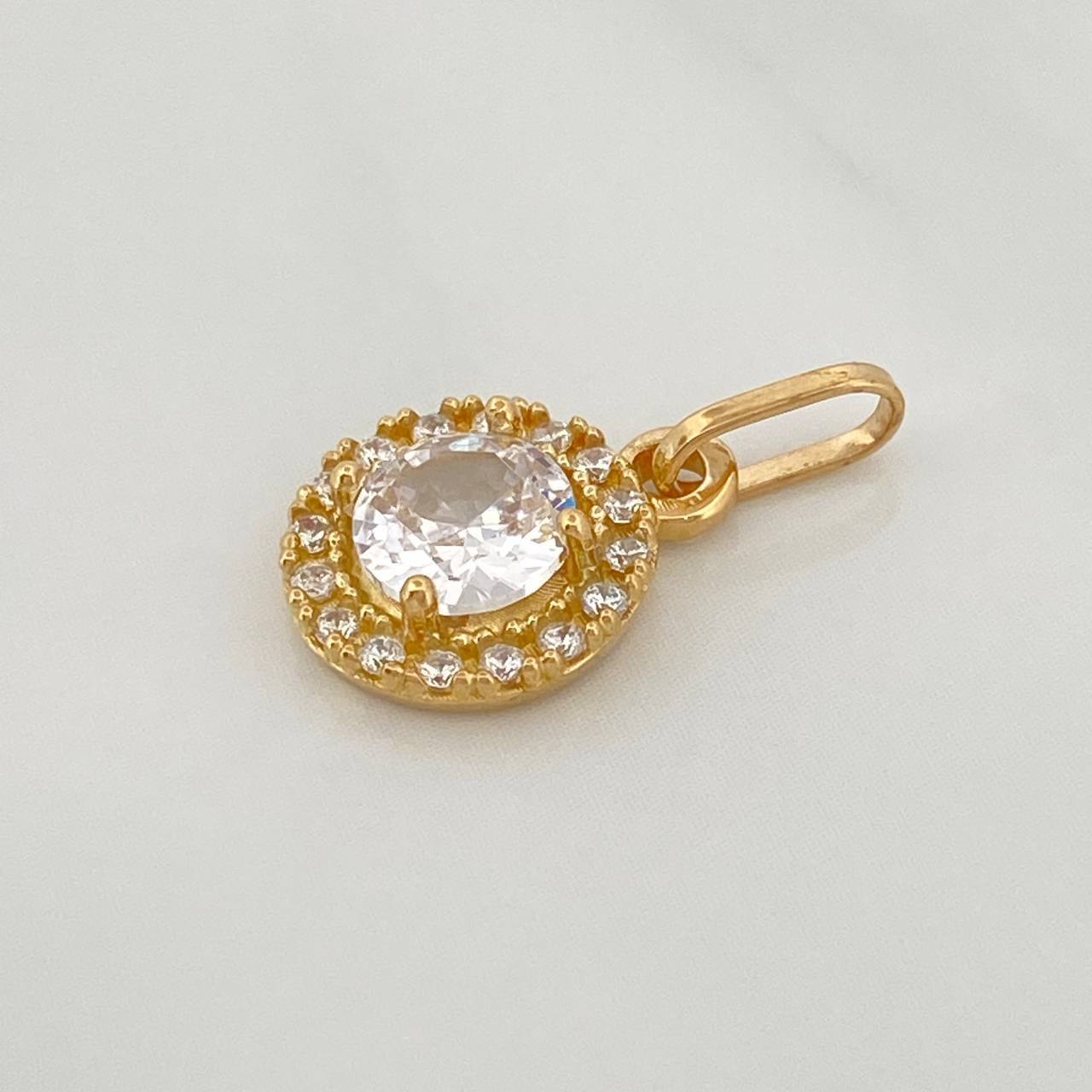 Dije Halo 1.8 g / 2 cm Oro Amarillo 18K