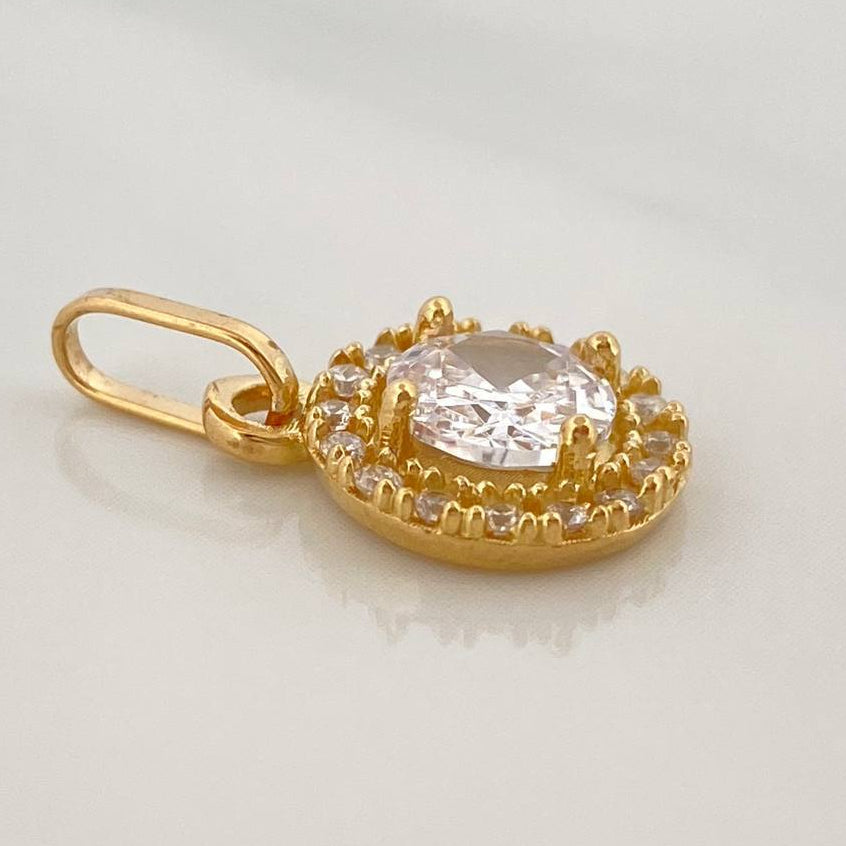 Dije Halo 1.7 g / 2 cm Oro Amarillo 18K