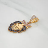 Dije León 3.25 g / 3.5 cm Tres Oros 18K